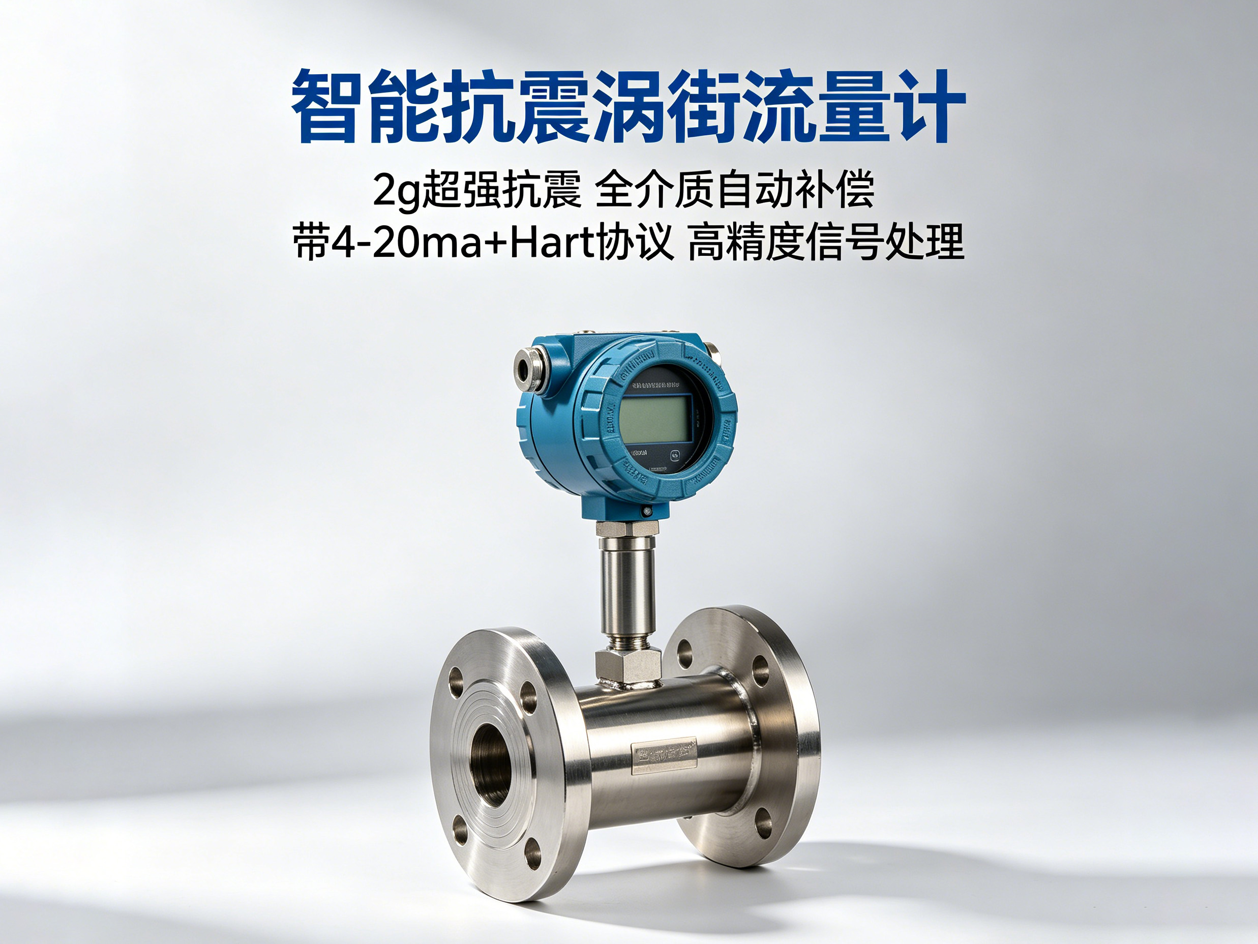 智能抗震涡街流量计